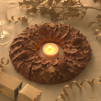 Giant Chocolate Christmas Wreath