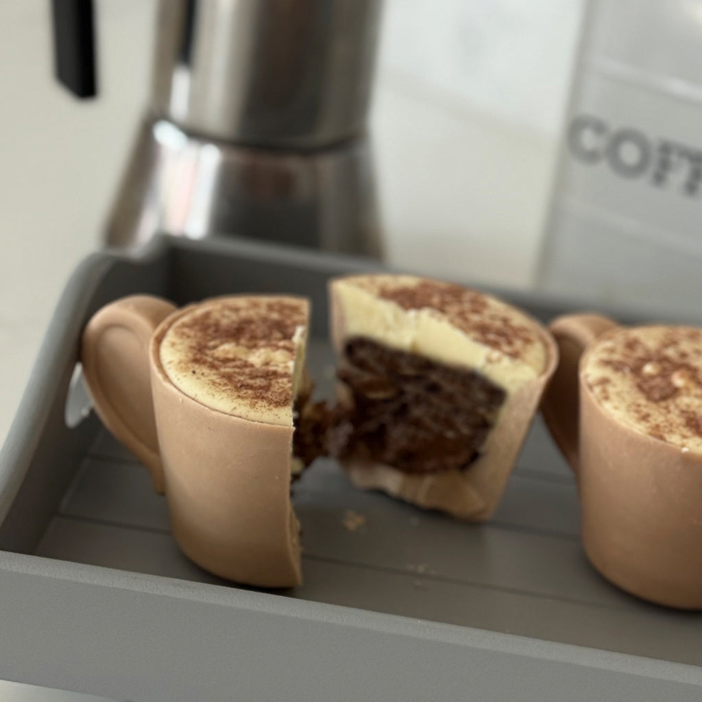 Coffee Ganache filled Chocolate Cup