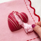 CandyFloss filled Chocolate Heart