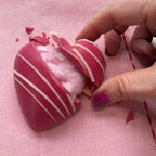 CandyFloss filled Chocolate Heart