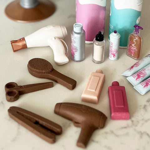 Chocolate Hairdresser Set