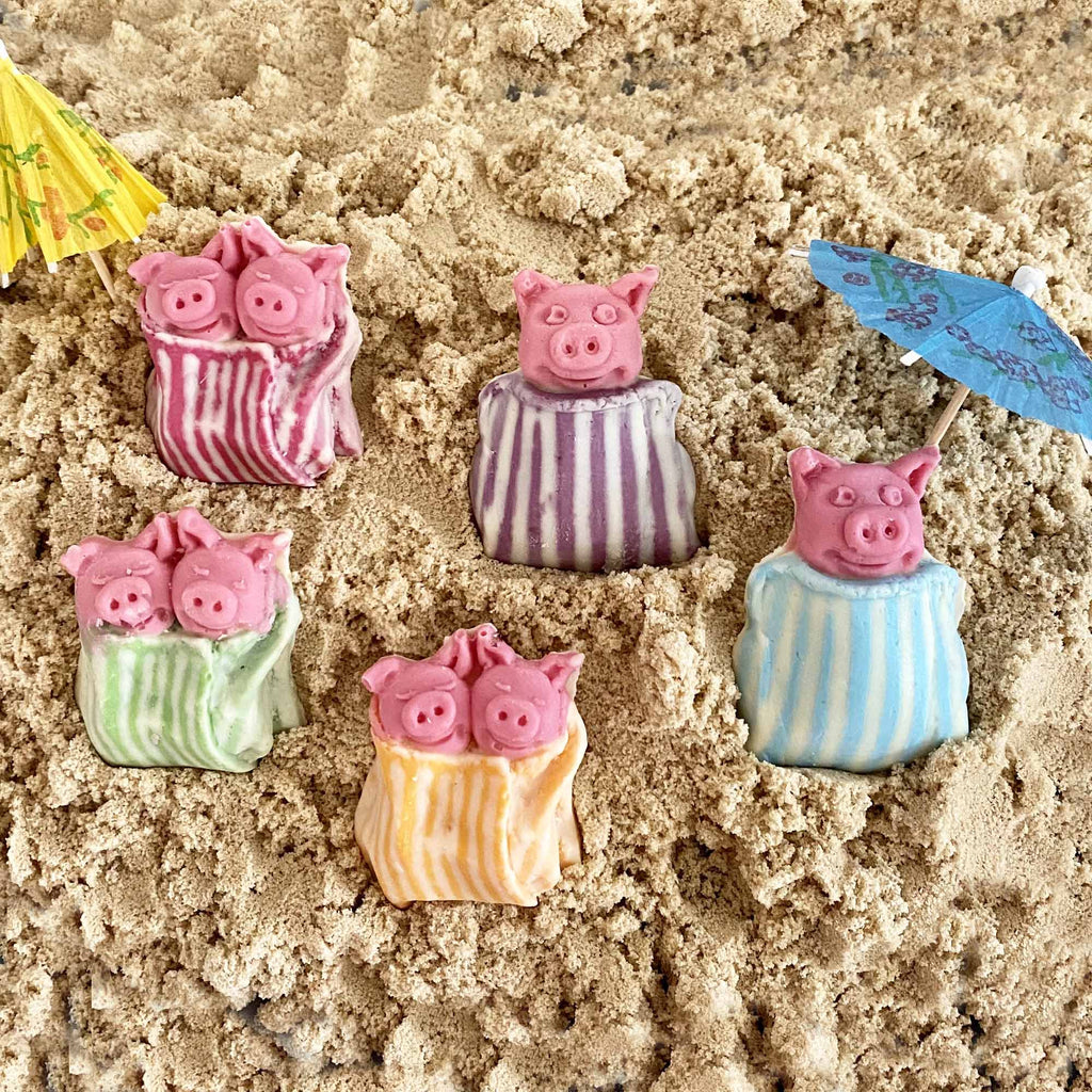 Chocolate Pigs In Summer Blankets