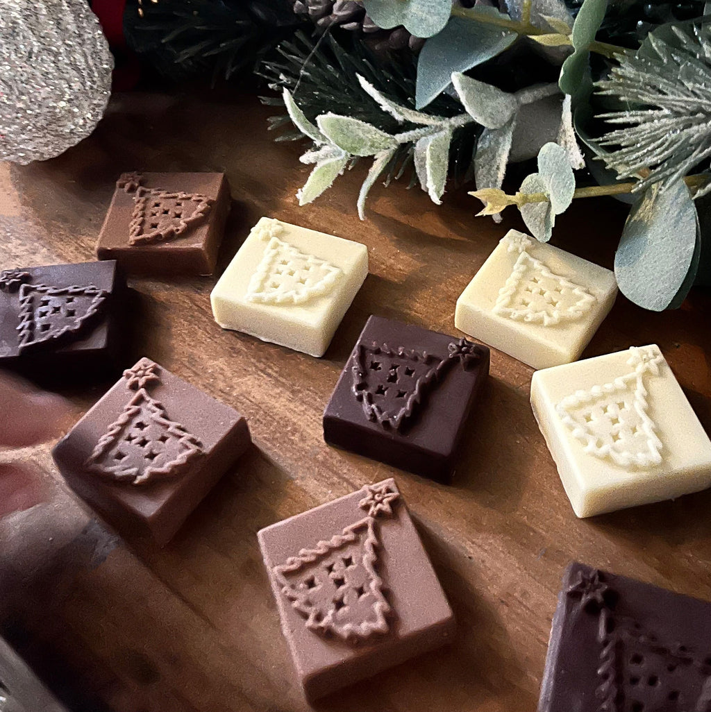 Assorted Chocolate Christmas Trees