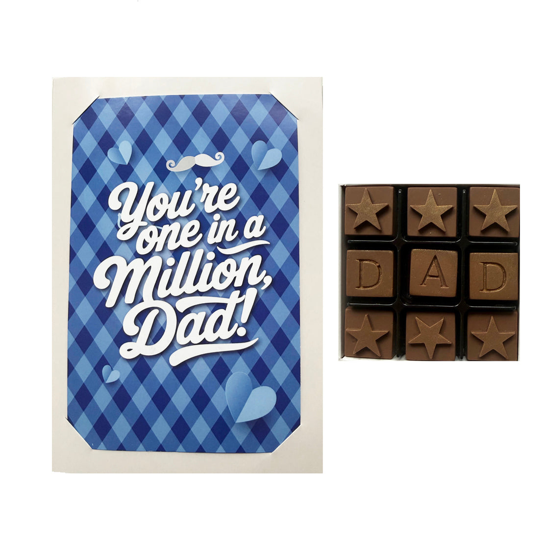 One in a Million Dad Chocolate Card