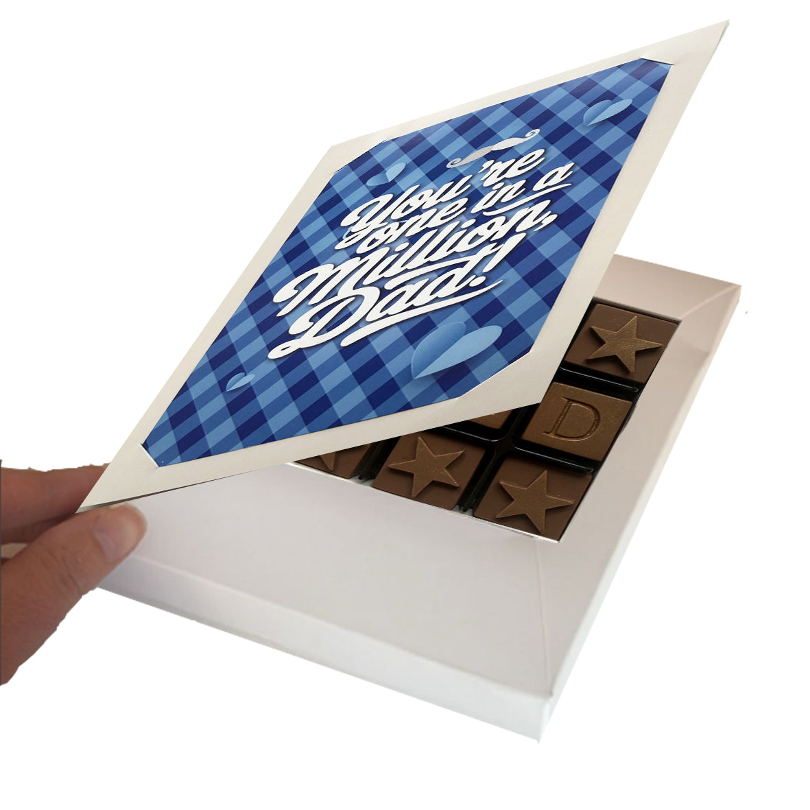 One in a Million Dad Chocolate Card