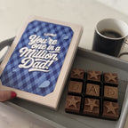 One in a Million Dad Chocolate Card