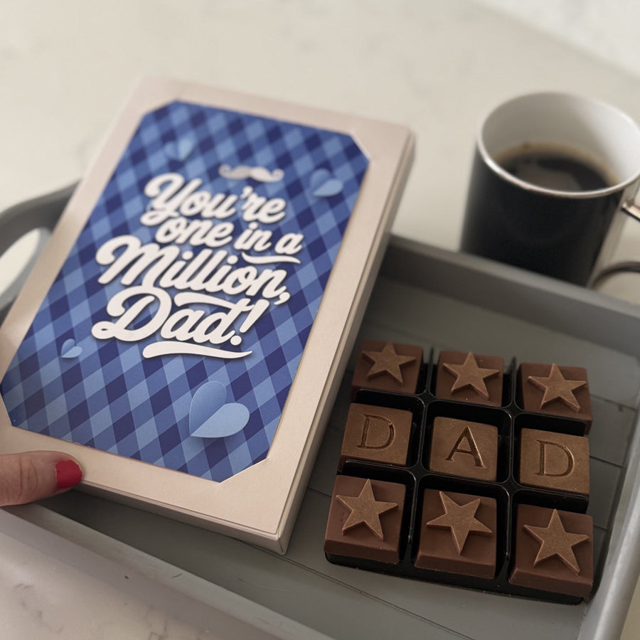 One in a Million Dad Chocolate Card