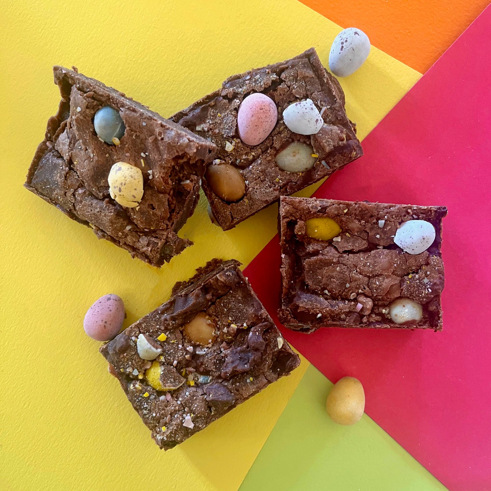 Mini Egg Chocolate Brownies