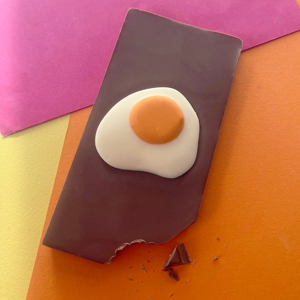 Fried Egg Chocolate Bar