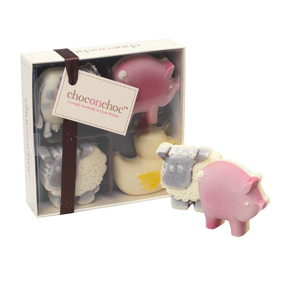Chocolate Animals Farmyard Selection Four Box