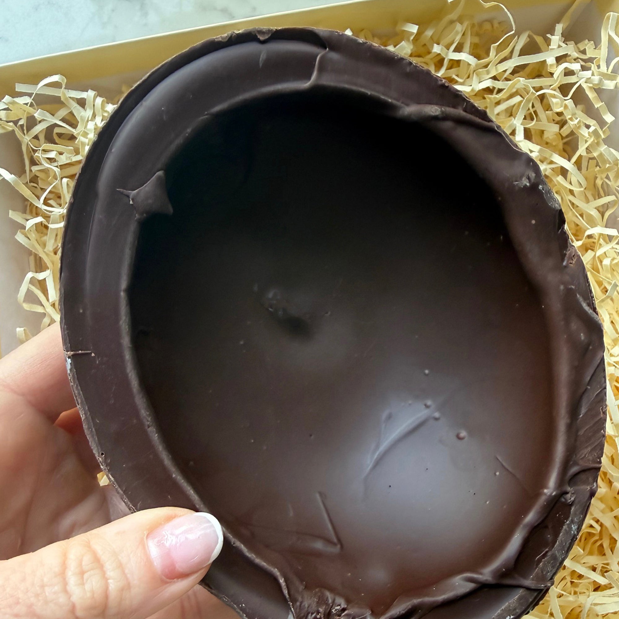 Chocolate Ostrich Egg