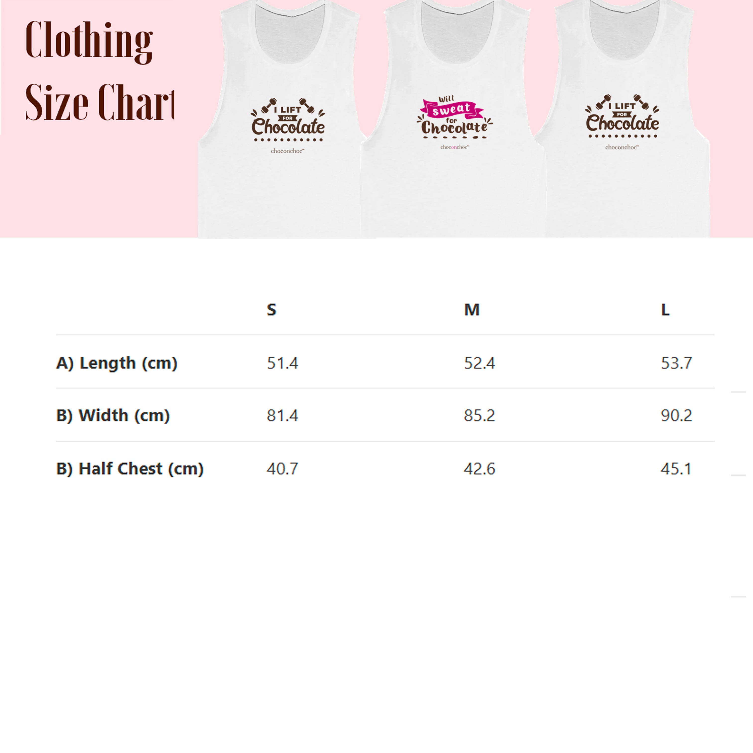Will Sweat for chocolate Women's gym Tank Top