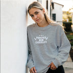 Powered by Chocolate sweatshirt Grey