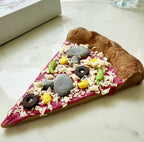 Chocolate Veggie Pizza Slice