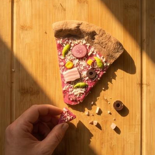 Chocolate Pepperoni Pizza Slice