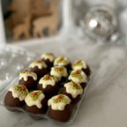 Caramel Filled Christmas Puddings