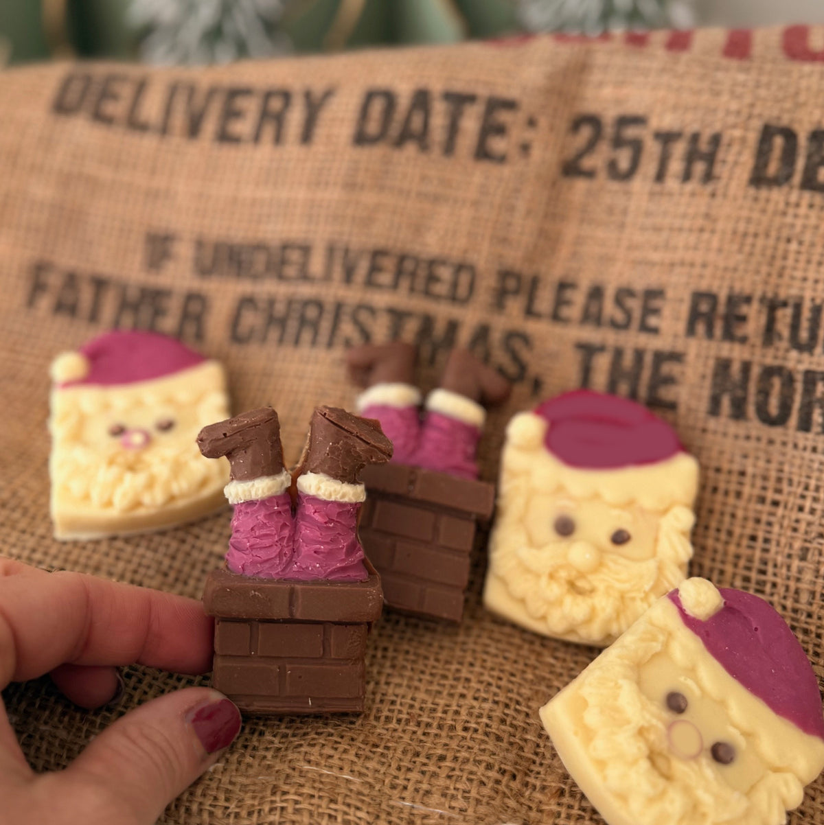 Chocolate Santa Box