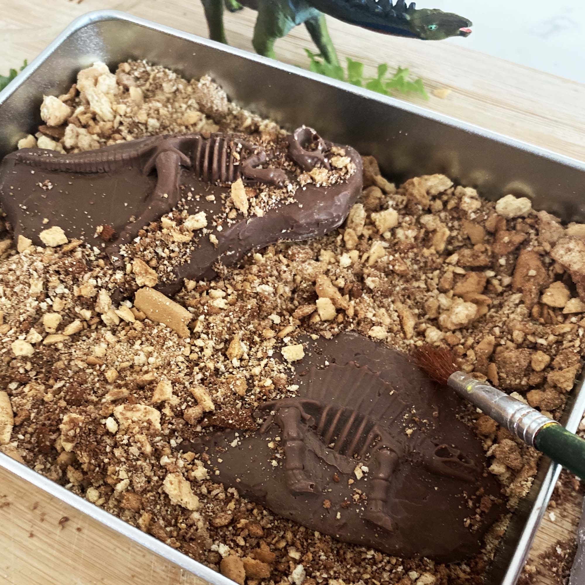 Chocolate Dinosaur Excavation Kit