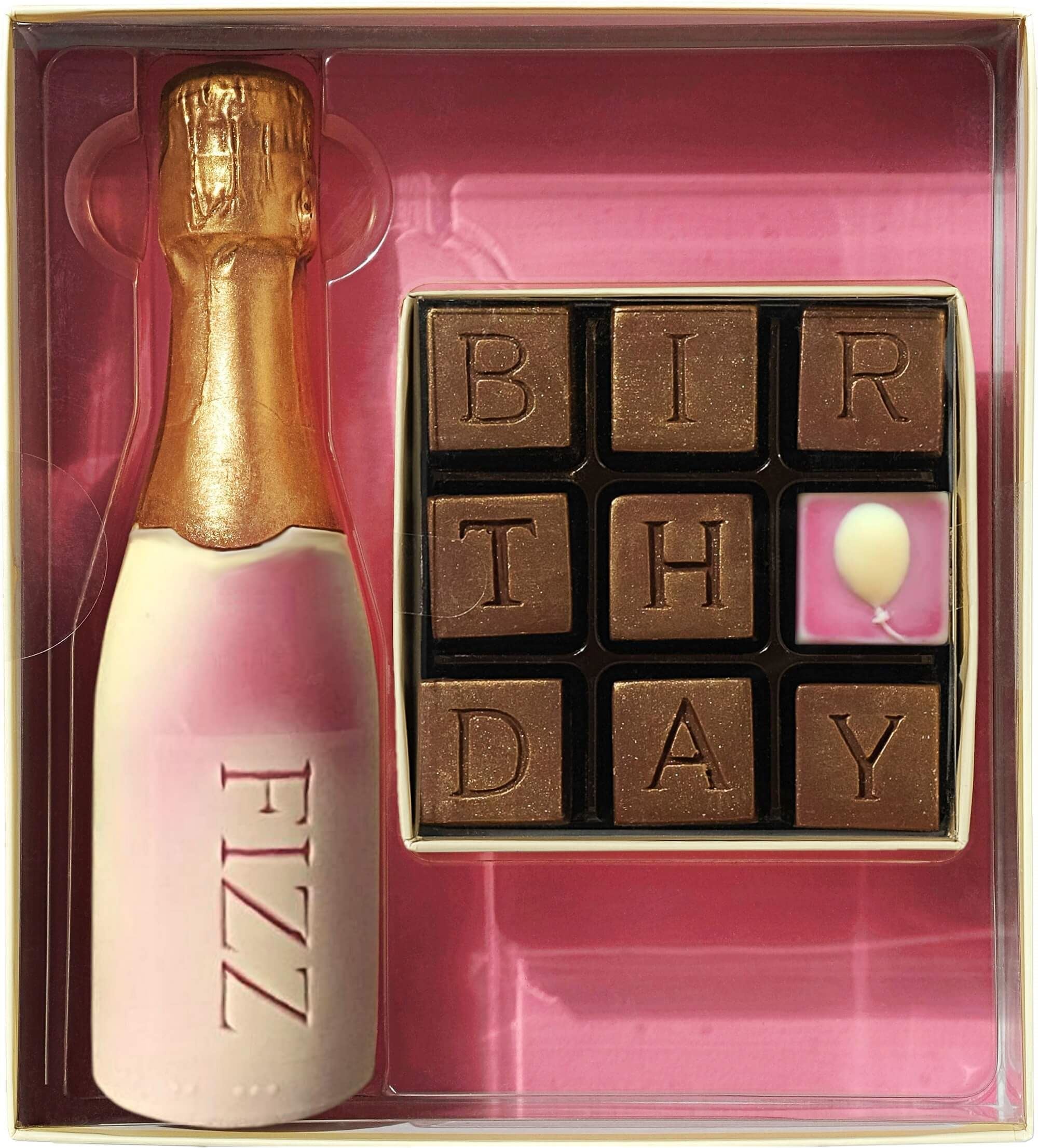 Chocolate Birthday And Fizz Gift Box