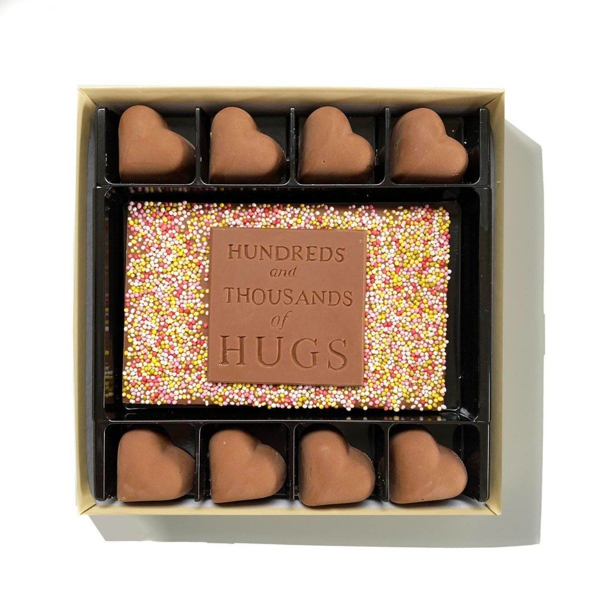 Chocolate Hundreds Thousands Hugs