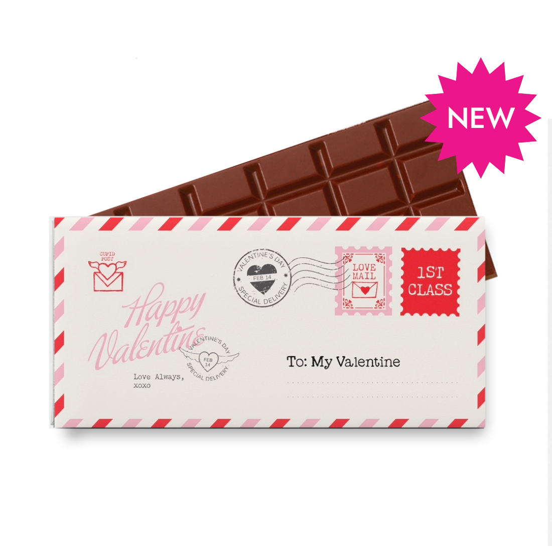 To My Valentine Chocolate Bar