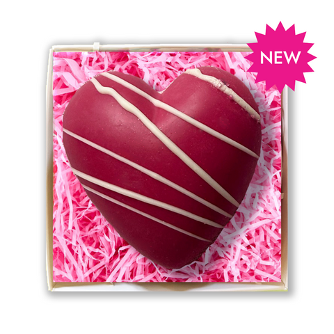 CandyFloss filled Chocolate Heart