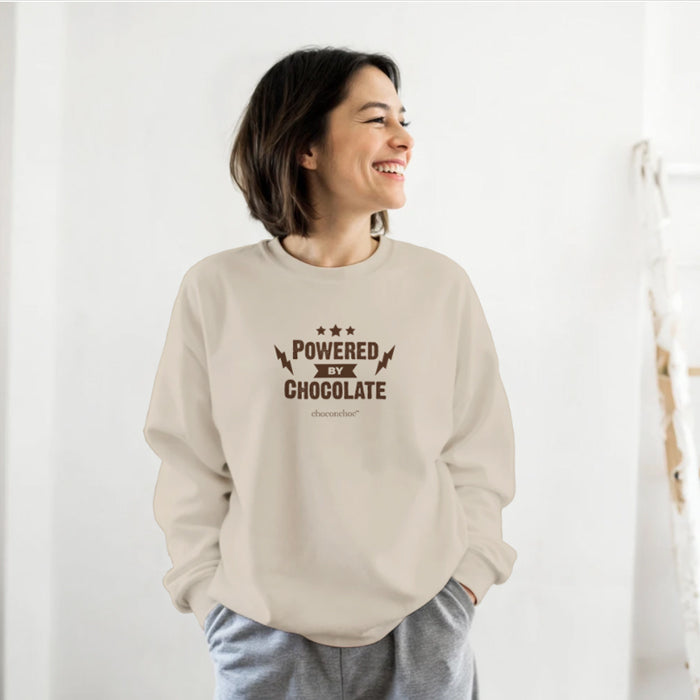 Powered by Chocolate sweatshirt