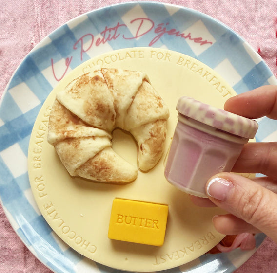 Chocolate Croissant Breakfast