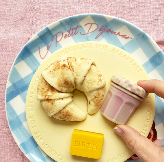 Chocolate Croissant Breakfast