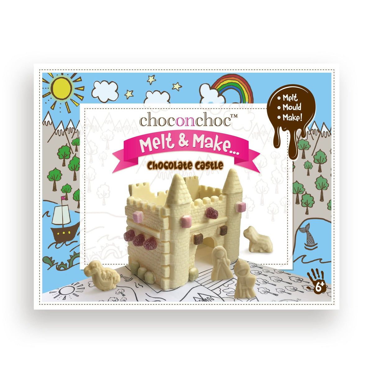 Melt And Make Your Own Chocolate Castle