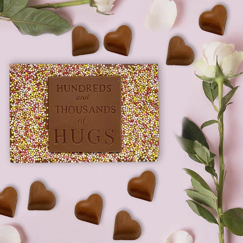 Chocolate Hundreds And Thousands Of Hugs