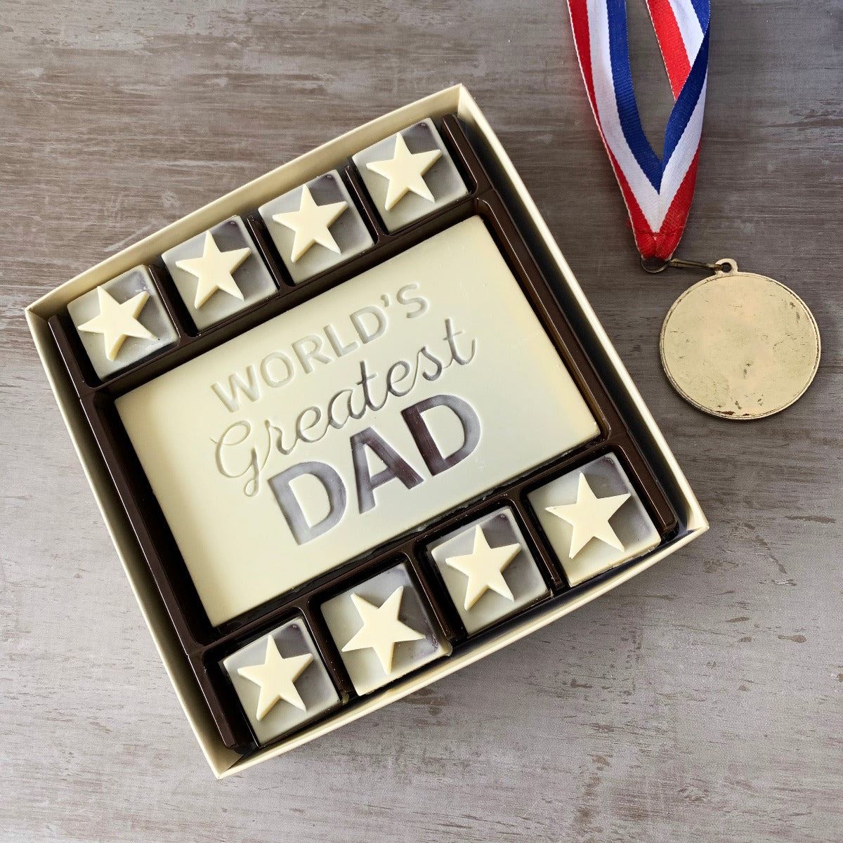 World's Greatest Dad Chocolate Gift Box