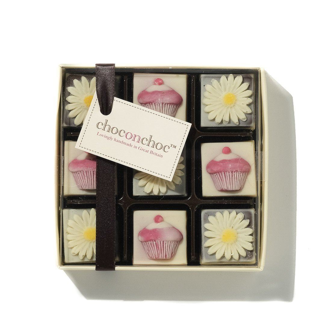 Chocolate Daisies Cupcakes