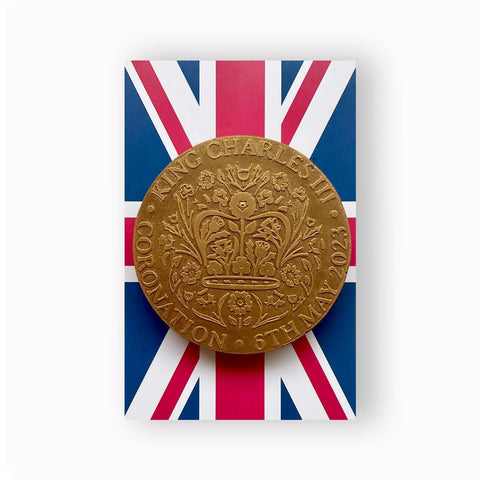 King Charles III Chocolate Emblem