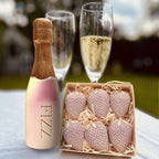 Chocolate Fizz And Strawberries Gift Box