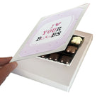 I Love Your Boobies Chocolate Card
