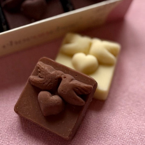 Assorted Chocolate Lovebirds