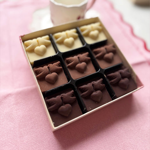 Assorted Chocolate Lovebirds