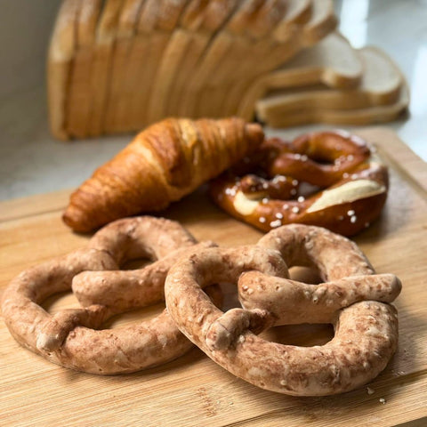 Chocolate Pretzel filled with Nutella