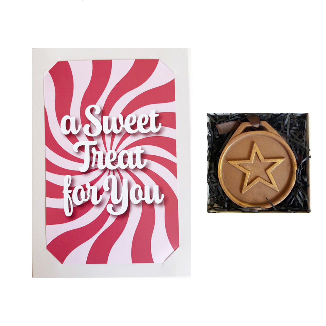 Sweet Treat you Chocolate Medal Card