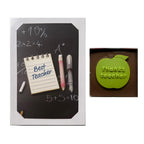 Best Teacher Chocolate Apple Card